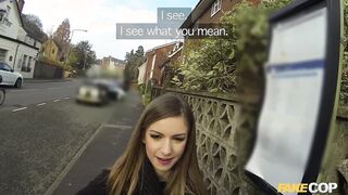 Fake Cop - Stella Cox is Fucked in the ASS by Uniformed Policeman