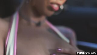 TUSHYRAW Anal Hungry Xochi Gets Her Tight Ass Pounded
