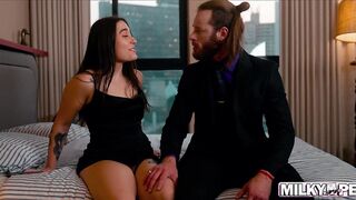 My lover wants me to leave my wife and lets me fuck her in the ass - anal orgasm on Valentine's Day