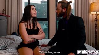 My lover wants me to leave my wife and lets me fuck her in the ass - anal orgasm on Valentine's Day
