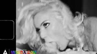 MIXEDX - Horny Blonde Hottie Cherry Kiss Gets Both Holes Pounded By Big Cock