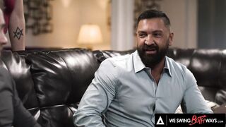 WE SWING BOTH WAYS - Two Sexy Friends Planned A Bisexual Foursome To Save Their Marriage