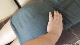 step Father-in-law massages his daughter-in-law when her husband is working NTR Jav