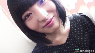 Small tits on girl from Japan in our hotel to get nude and show off her hot pink pussy hole