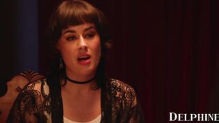 Delphine Films- Sexy Babe Alex Coal Passionately Explores Olive Glass's Body