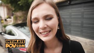 POV - Stella Sedona fucks you and the estate agent in a horny trio