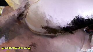 Kylie Green BIS ASS Covered by Huge CUMSHOT in HARD ROUGH SEX Double Team