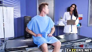 Doctor Ava Adams Satisfied Bill Baileys Cock with Blowjob