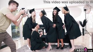 Bunny Madison's 5 MILF sluts beg for a hard fuck & Codi Vore gangbang