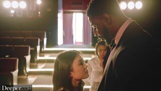 Jax Slayher, Kimmy Kimm & Lulu Chu share BBC in wild interracial doggystyle frenzy