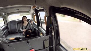 Rae Lil Black gets brutally fucked in a London Txi by Porngate in fake taxi