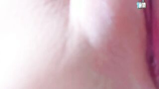 Stepniece's virgin pussy gets a deep rubdown and a hot orgasm