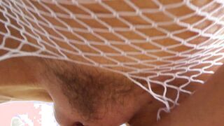 Watch this Asian MILF's tight pussy get pounded hard until she squirts like a fountain