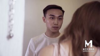 Watch as trailer-wife gets her big boobs fucked while her cuckold hubby watches in time stop