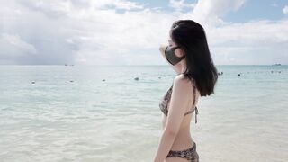 Preview of the petite asian's romantic POV on a island ride - VLOG
