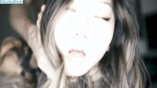 Watch as this asian wife's resistive nature is destroyed by my massive white cock - Raya Steele