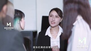 Watch Japanese model Media Asia give two secretaries a morning blowjob with oral sex and doggy style