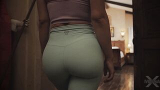 Stepmom Missa craves a hot date in spicy Spanish strip club romp