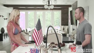 Sydney Hall's stepmom skills are more than enough to satisfy her desires - James Deen
