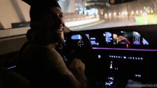 Rough fucking of busty Asian babe CJ Miles in Uber ride