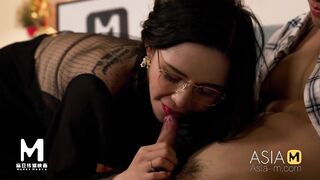 Watch as Asian M-Wife Swap and her hubby get naughty in HD
