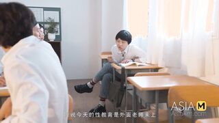 Watch Real Asian Teacher Teach Aids-Shen Na Na-MD-0201- Best of ModelMedia Asia Classroom