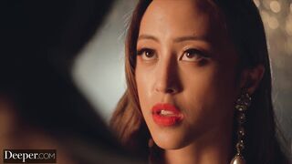 Alexia Anders can't resist Anton Harden's massive BBC and takes a facial