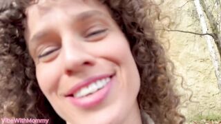 Surprising Stepmom with a hot POV fuck & cum in mouth