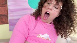 Stepmom interrupts video games and pounds her stepson's ass up close and personal