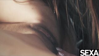 Watch these busty lesbians devour each other's pussies and climax in intense orgasms