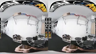 Busty babe Bess Breast gets her big boobs banged in virtual reality