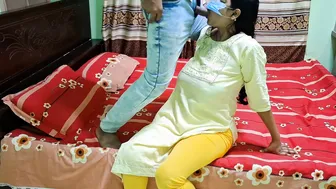 My horny step brother catches my Indian bhabhi sister alone and can't resist her lustful desires