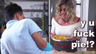 Cory Chase & Juan El Caballo Loco share a hot mom-daughter-style holiday pie