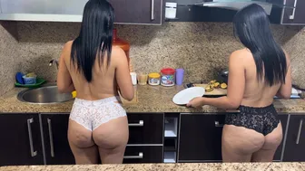 My MILF and my Mature are the same, they both love cooking in Bikinis!