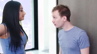 Watch Anthony Pierce, Sheena Ryder, Alex Jett & Porngoes as MILF Stepmoms reward their teen stepson with a hot four