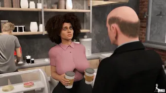 Boss fucks curvy employee in a hidden dungeon in hot ecchi action