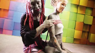 Lily Lu & Anuskatzz get kinky with BDSM in this tutorial on how to use bondage to get along with each other