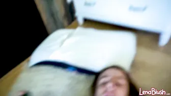 Lena05's Massive Cucumber Destroys Teen Pussy with Pleasure