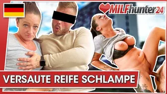 Adrienne Kiss gets spanked & rides hard while her MILF Hunter date is out