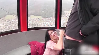 Alexandra Wett gets her tight ass drilled in public & creampied