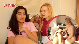 Luna Silver and her girl get naughty in a hot lesbian workout