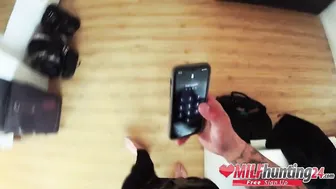 Watch how a kinky goth MILF Hunter bangs mature goth Hunter Sidney Dark in his apartment!