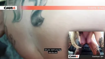 Mia Blow & Bodo get naughty on cam for a cum-filled mouth