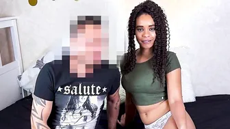 My dirty sex tape: My sexy Latina caught in the act by a horny German dude