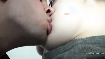 Skinny mature slut takes it in the ass like a pro in stockings and high heels