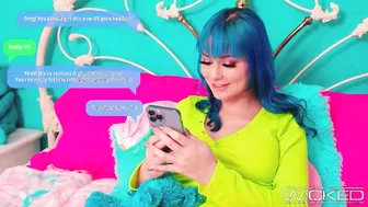 Jewelz Blu goes wild in VR & gets her pussy pounded hard in doggystyle
